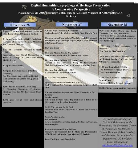 Flyer for Digital Humanities Conference