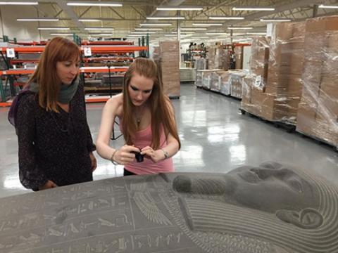 Dr. Rita Lucarelli and Ashley Jerbic Photograph the Doctor